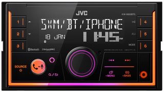 JVC 2-Din Digital Media Receiver featuring Bluetooth / USB / SiriusXM / Amazon Alexa / 13-Band EQ / JVC Remote App Compatibility — KW-X850BTS