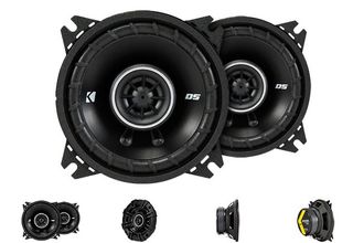 Kicker 43DSC404 Kicker DS-Series 4-inch 2-Way Coaxial Speakers
