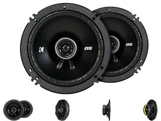 Kicker 43DSC6504 Kicker DS-Series 6.5-inch 2-Way Coaxial Speakers