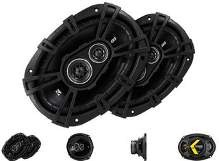 Kicker 43DSC69304 Kicker DS-Series 6 x 9-inch 3-Way Coaxial Speakers