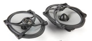 Kicker PS 5x7-inch Harley-Davidson Replacement Coaxial Speakers, 4-Ohm (Pair)