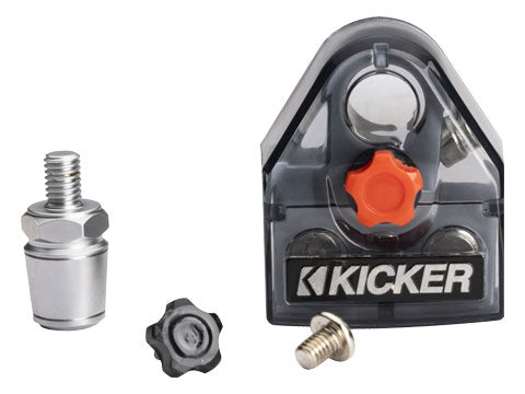 KICKER Warhorse BT4S Battery Terminal with Side-Post Inserts, 4 Outputs (50BT4S)