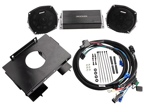 KICKER 50HDS962 Harley-Davidson Audio Kit, 1996–2013 Street/Electra/Ultra Glide (50HDS962)