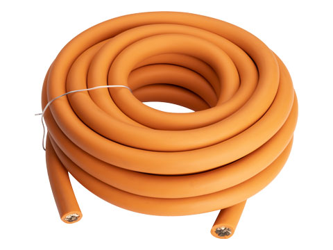 KICKER Warhorse 1/0-AWG OFC Power Wire, 20 Feet, Orange (50PWOR020)