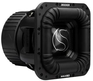 Kicker SoloXS L7XS 12-inch Excess-Ferrite Competition Subwoofer, Dual 1-Ohm