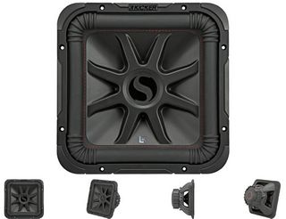 Kicker 45L7R122 Kicker Solo-Baric L7R 12-inch Subwoofer, Dual Voice Coil, 2 Ohm
