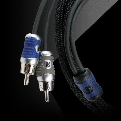 KICKER K-Series Speaker-Wire-to-RCA Interconnect (46KISL)