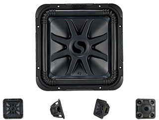 Kicker 44L7S122 Kicker Solo-Baric L7S 12-inch Subwoofer, Dual Voice Coil, 2 Ohm