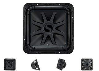 Kicker 44L7S154 Kicker Solo-Baric L7S 15-inch Subwoofer, Dual Voice Coil, 4 Ohm
