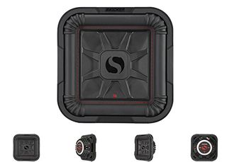 Kicker 46L7T104 Kicker Solo-Baric L7T 10-inch Subwoofer, Dual Voice Coil, 4 Ohm