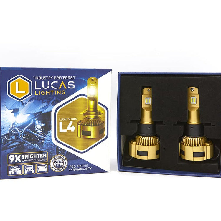 Lucas Lighting L4 LED headlight bulb pair