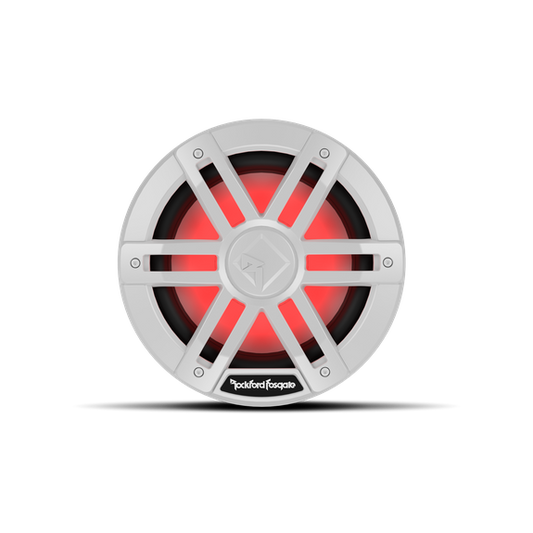 Rockford Fosgate M1D2-8 white 8-inch Color Optix marine subwoofer