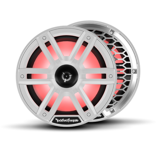 Rockford Fosgate M2-8H Color Optix marine speakers with horn tweeter