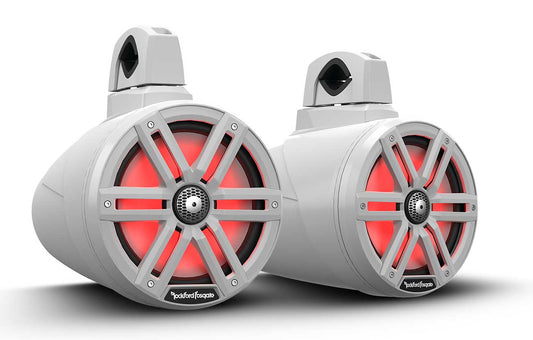 Rockford Fosgate M2WL-8 White wake tower speakers