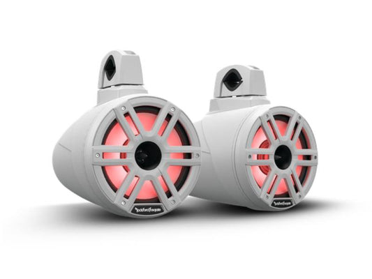 Rockford Fosgate M2WL-8H White wake tower speakers