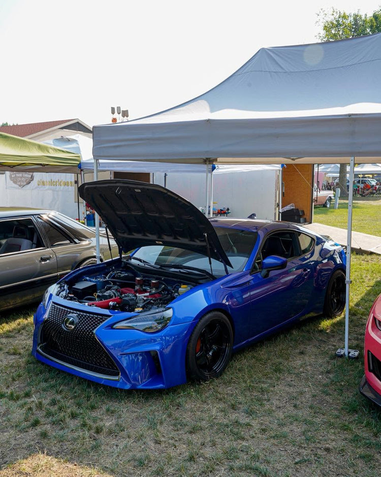 Soundwaves show display with custom vehicles