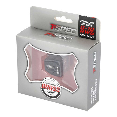 T-Spec V-DIST-GND 2-to-1 Grounding Block product image
