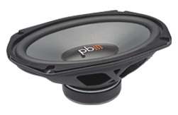 PowerBass OE-690D 6×9-inch dual voice-coil midbass speakers