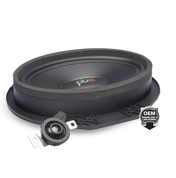 PowerBass OE69C-FD Ford Lincoln 6x9 component speaker system