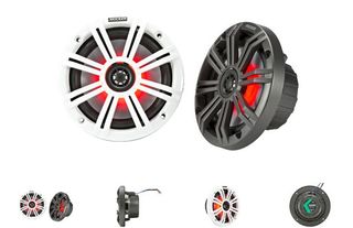 KICKER KM65 6.5-inch LED Marine Coaxial Speakers — Special Order Only