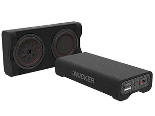 KICKER PTRTP 10-inch Powered Down-Firing Subwoofer Enclosure