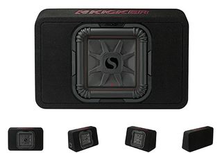KICKER L7T 10-inch Loaded Thin-Profile Subwoofer Enclosure