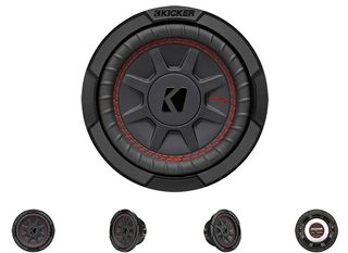 Kicker CompRT 6.75-inch 4-ohm subwoofer