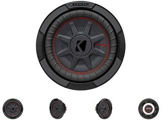 Kicker CompRT 8-inch 2-ohm subwoofer