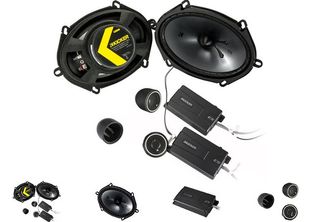 Kicker 46CSS684 6 x 8-inch CS component speaker system