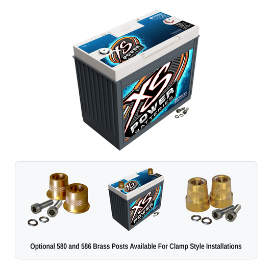 XS Power D7500 Group GC12 12V AGM Battery