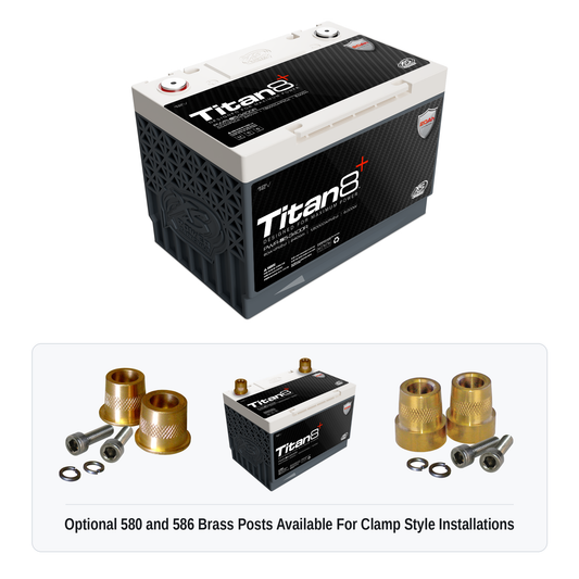 XS Power PWR-S5-3400R Titan8 12V Direct-Fit Lithium Battery