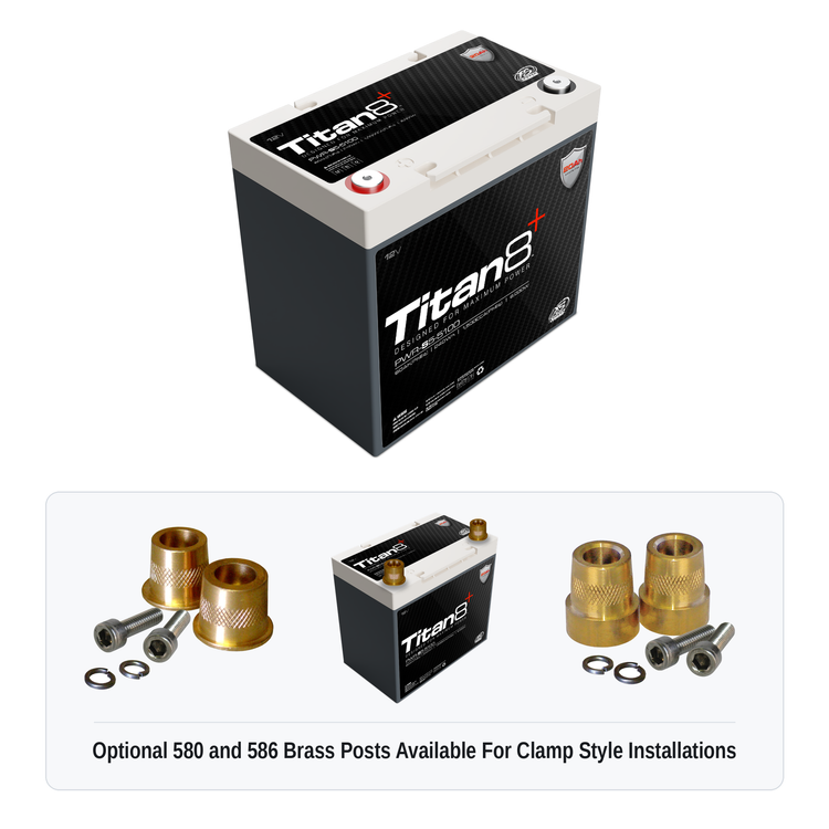 XS Power PWR-S5-5100 Titan8 12V Direct-Fit Lithium Battery