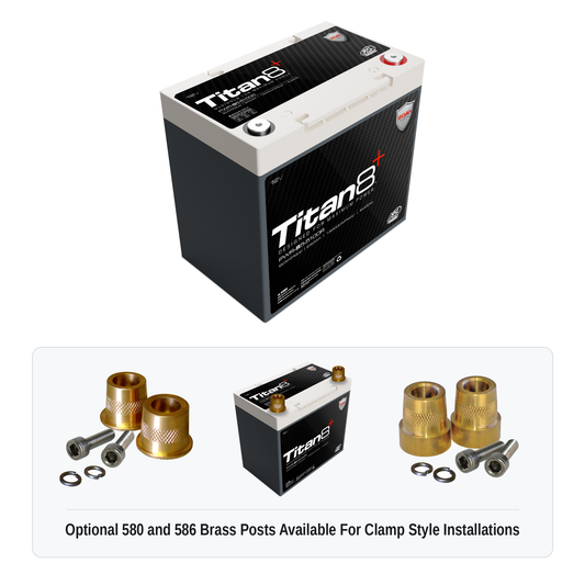 XS Power PWR-S5-5100R Titan8 12V Direct-Fit Lithium Battery