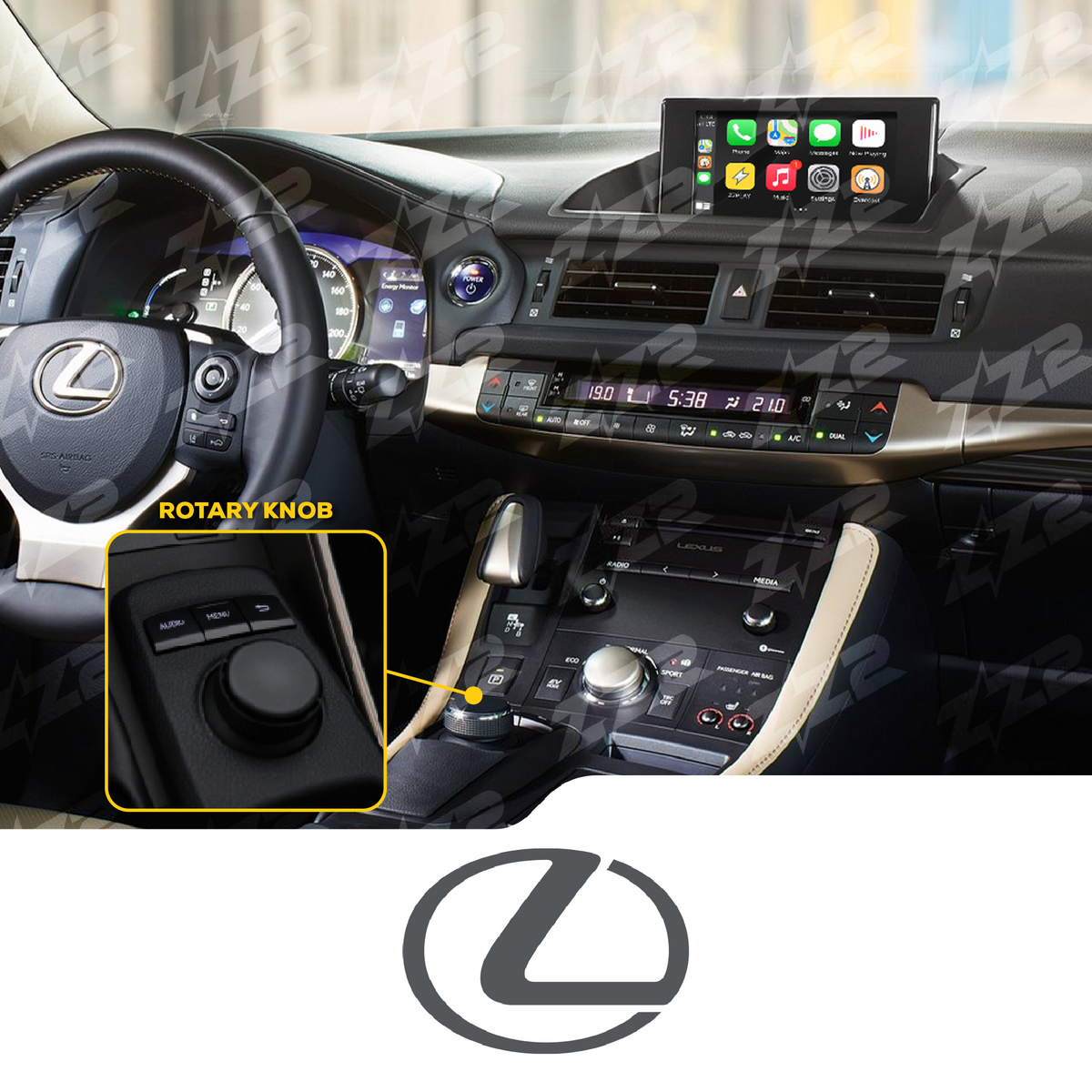 ZZ2 IT3-LEX17 CarPlay & Android Auto Interface