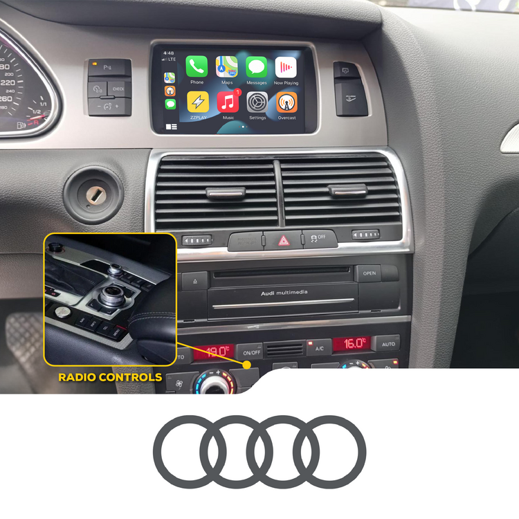 ZZ2 IT3-MMI3G-A6/Q7 CarPlay & Android Auto Interface