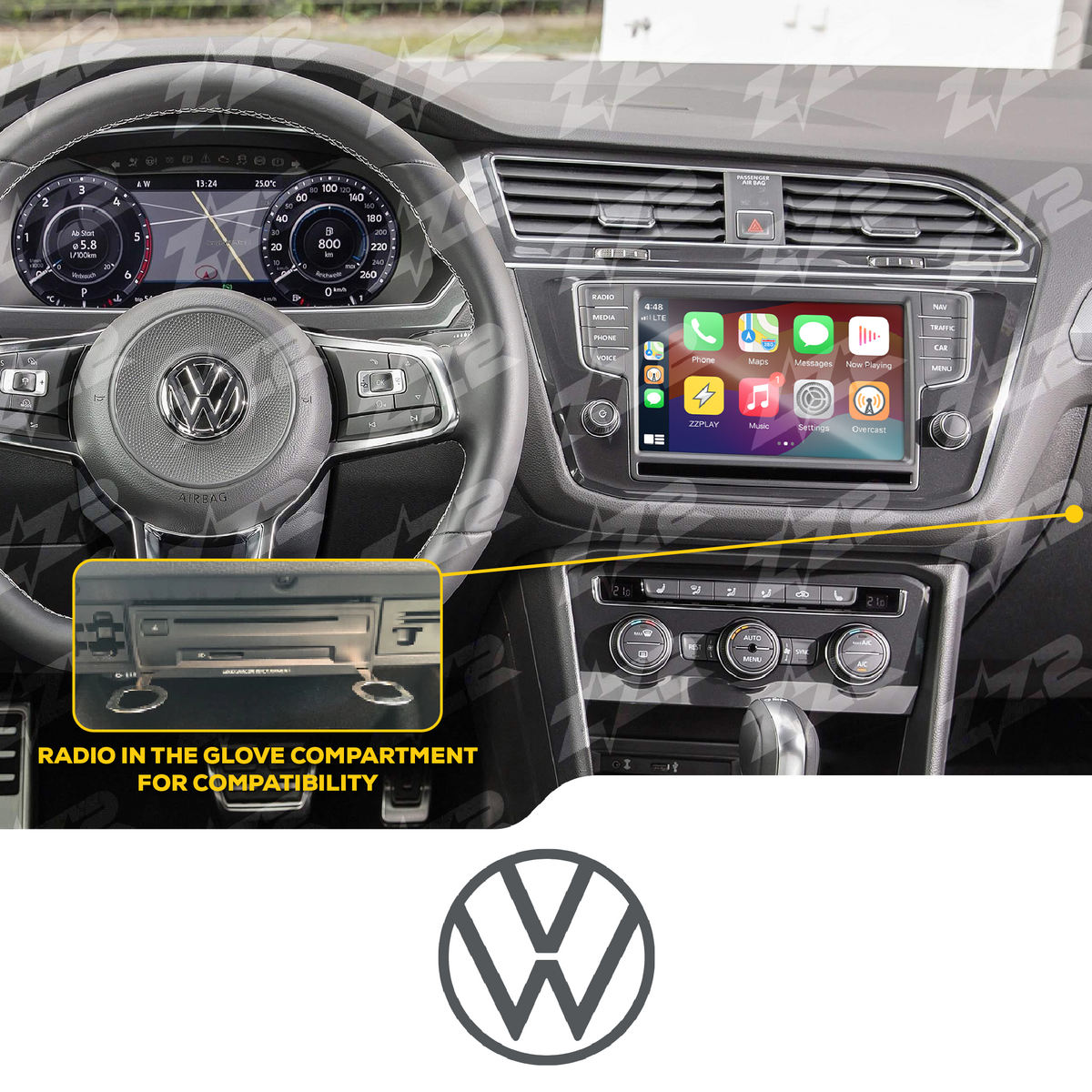 ZZ2 IT3-MQB CarPlay & Android Auto Interface