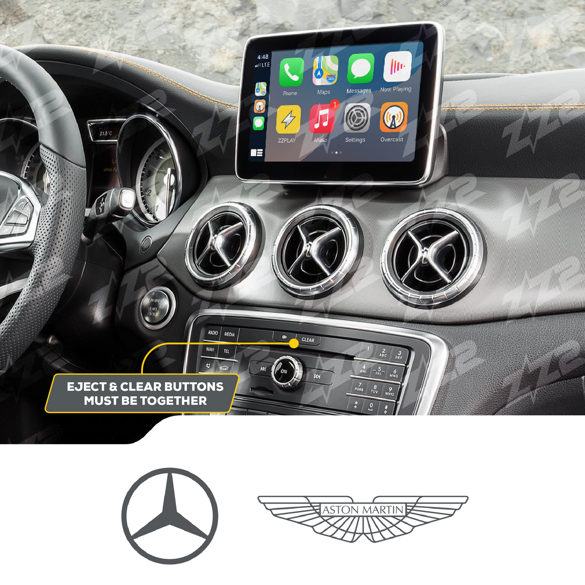 ZZ2 IT3-NTG5 CarPlay & Android Auto Interface