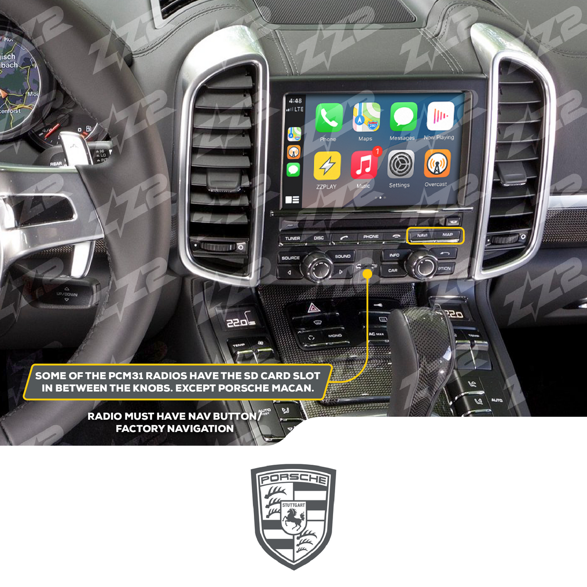 ZZ2 IT3-PCM31A (ALL-IN-ONE) CarPlay & Android Auto Interface