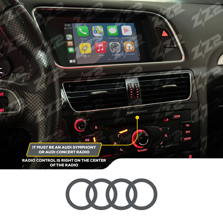 ZZ2 IT3-SYM CarPlay & Android Auto Interface