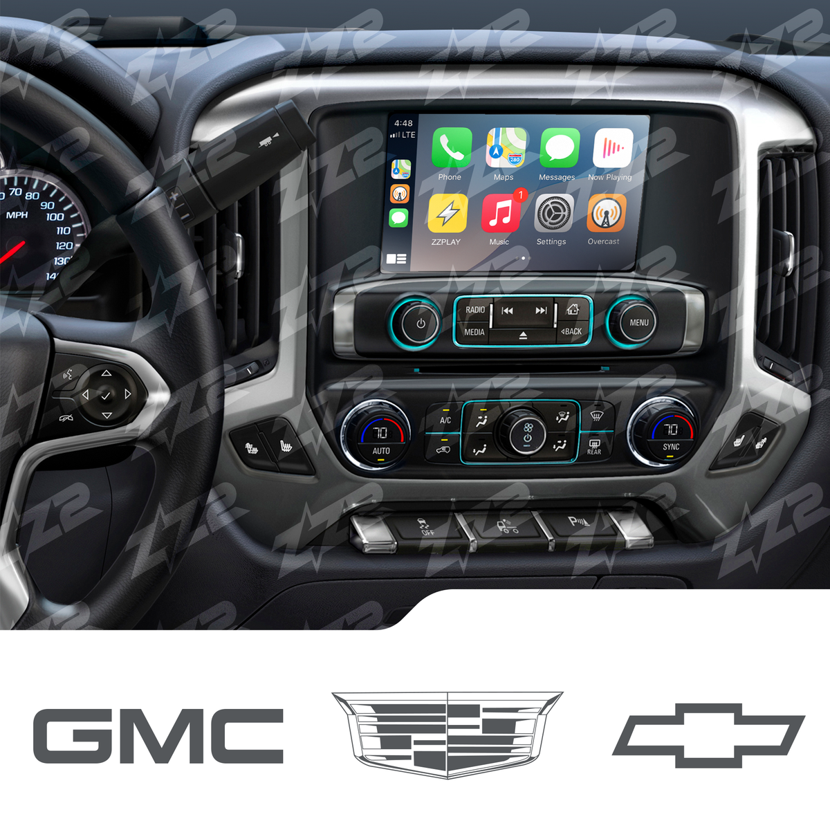 ZZ2 ITJ-MYLINK CarPlay & Android Auto Interface