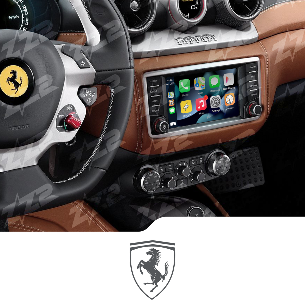 ZZ2 ITZ-FCL CarPlay & Android Auto Interface