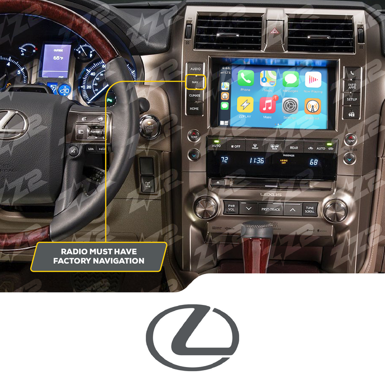 ZZ2 ITZ-GX1-A CarPlay & Android Auto Interface