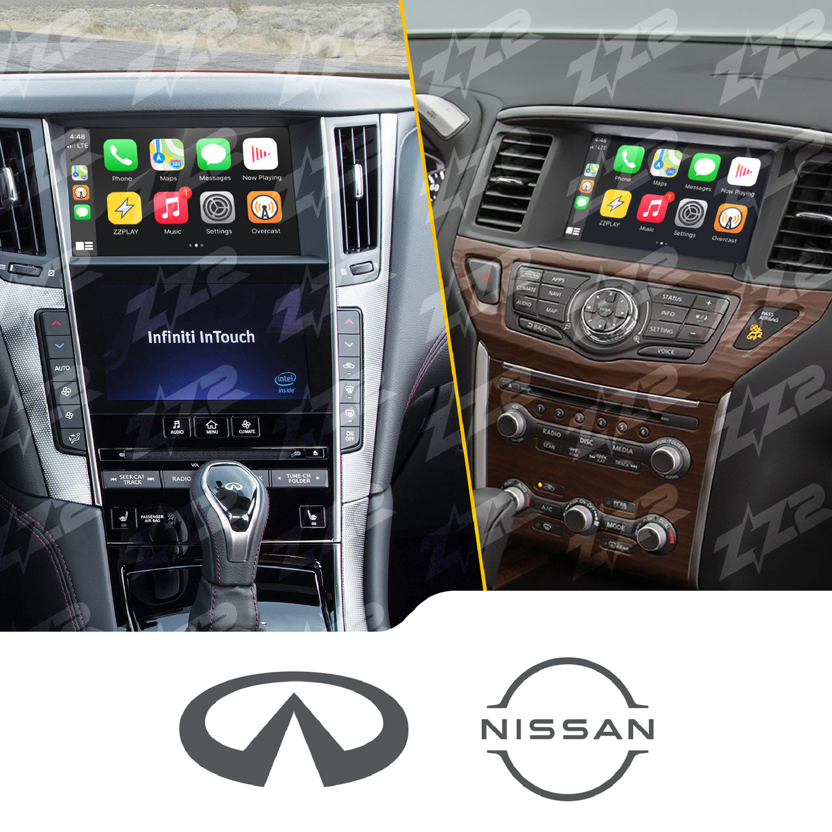 ZZ2 ITZ-NIF CarPlay & Android Auto Interface