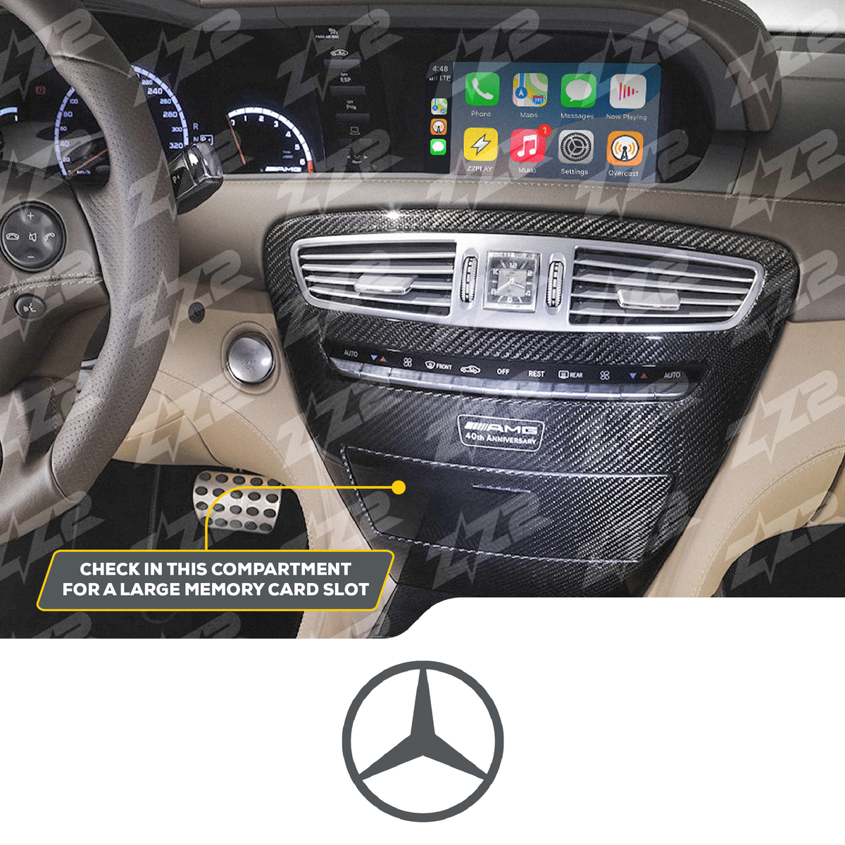 ZZ2 ITZ-NTG3 CarPlay & Android Auto Interface