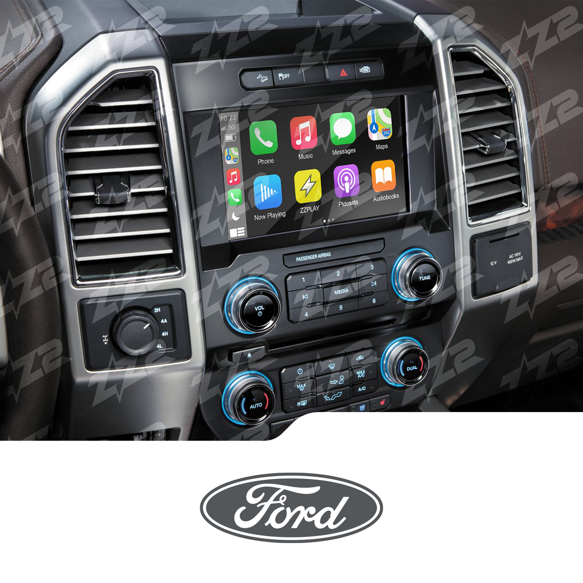 ZZ2 ITZ-SYNC2 CarPlay & Android Auto Interface